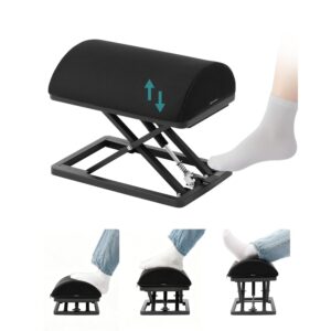 Enhance comfort with the Step-to-Adjust Foot Rest, a premium imported ergonomic solution available at Curat Cart.