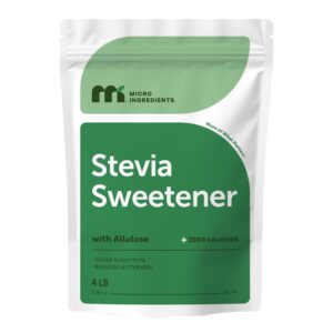 Discover the premium imported Stevia Sweetener Powder with Allulose from Curat Cart, a zero-calorie sugar substitute with reduced bitterness.