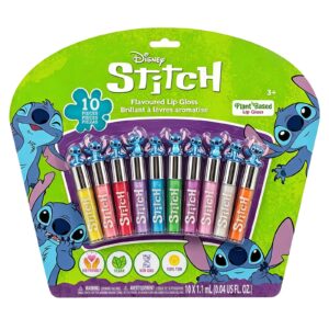 Discover the premium imported Stitch Lip Gloss Set, featuring 10 vibrant flavors, perfect for every Disney fan. Available at Curat Cart.