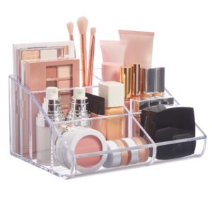 Organize your cosmetics with the STORi Clear Plastic Makeup Organizer, a premium import perfect for neat storage. Available at Curat Cart.