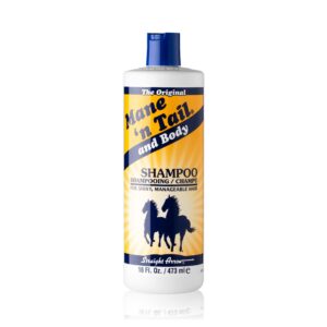 Premium imported Straight Arrow Mane 'n Tail Shampoo for shiny, manageable hair available at Curat Cart.