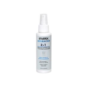 Studex Advanced Piercing Aftercare, a premium imported solution for effective hygiene, available at Curat Cart. Perfect for new piercings.