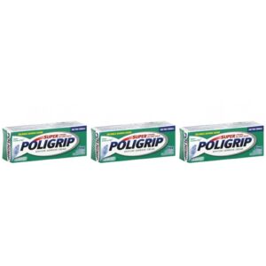 Experience the premium imported Super Poligrip Denture Adhesive Cream for secure and comfortable denture wear. Available at Curat Cart.