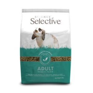 Supreme Science Selective Rabbit food, a premium import, ideal for all breeds, available at Curat Cart for discerning pet owners.
