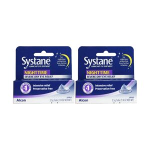 Systane Nighttime Eye Ointment offers premium imported relief for severe dry eye. Available at Curat Cart for ultimate comfort.