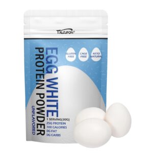 Talcufon Egg White Protein Powder, a premium import with 25g protein per serving, available at Curat Cart. Perfect for health enthusiasts.