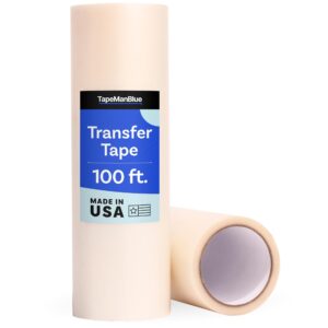 Discover TapeManBlue Clear Transfer Tape, a premium import from the USA, perfect for precise applications. Available at Curat Cart.