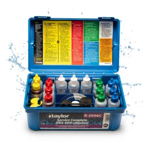 Discover the premium imported Taylor Pool Water Test Kit, featuring essential testing solutions for perfect pool maintenance. Available at Curat Cart.