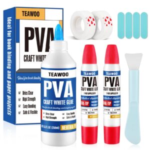 Premium imported TEAWOO Book Repair Kit with versatile tools for easy bookbinding. Available at Curat Cart.