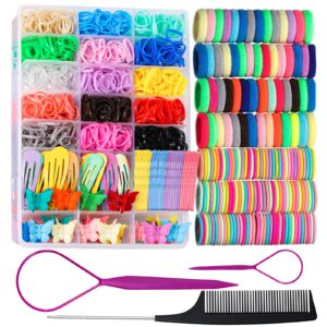 Discover premium imported Teenitor Hair Rubber Bands at Curat Cart, featuring a vibrant assortment for stylish hairdos. Perfect for all occasions.