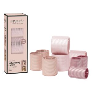 Experience premium imported hair styling with The Hair Edit Ceramic Hair Rollers, available at Curat Cart for effortless volume.