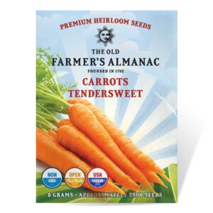 Discover premium imported Old Farmer's Almanac heirloom carrot seeds at Curat Cart, perfect for your garden. Non-GMO and open-pollinated.