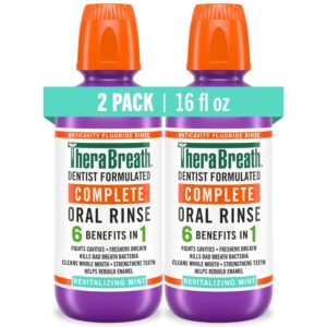 Discover TheraBreath Complete Mouthwash, a premium imported oral rinse that fights cavities and freshens breath. Available at Curat Cart.
