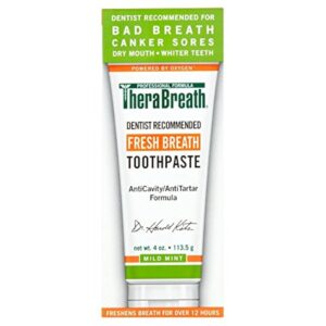 Experience premium imported TheraBreath Fresh Breath Toothpaste for long-lasting freshness, available at Curat Cart.