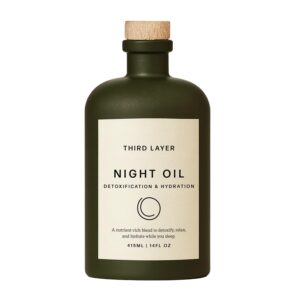 Third Layer Castor Oil Body Oil, a premium imported product from Curat Cart, offers detoxification and hydration for glowing skin.