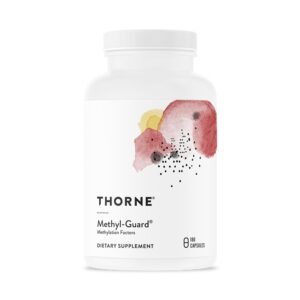 Discover Thorne Methyl-Guard Active Folate, a premium imported dietary supplement with 180 capsules at Curat Cart for optimal health.