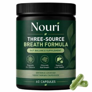 Discover Nourii's premium imported Breath Formula Gut Balance Supplement, designed to regulate gut balance and support liver health at Curat Cart.