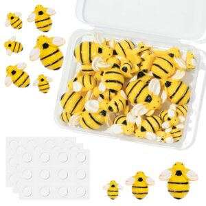 Premium imported tiny resin bees for crafts, perfect for adding charm to your projects. Available at Curat Cart.