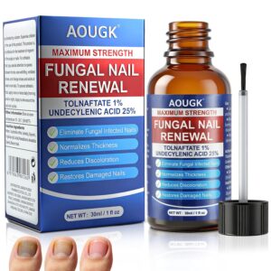 Experience AOUKG Extra Strength Toenail Fungus Treatment, a premium import from Curat Cart, ensuring healthy nails and effective fungus elimination.