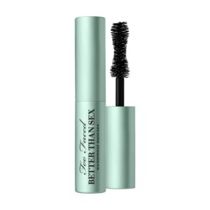 Discover the 100% genuine Too Faced Better Than Sex Waterproof Mascara for stunning volume and long-lasting wear.