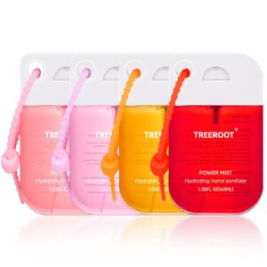 Treeroot Hand Sanitizer Spray, a premium imported hydrating solution, available in vibrant colors at Curat Cart.