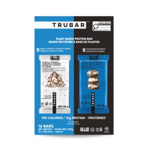 Discover TRUBAR Vegan Protein Bar Cocoa, a premium imported snack with 12g protein. Available at Curat Cart for health enthusiasts.