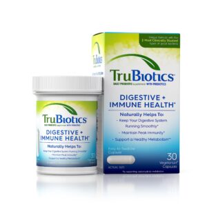 Discover TruBiotics Probiotics for Digestive Health. 100% Genuine supplement to support digestion and immune health.