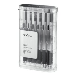 Discover the TUL Gel Pen Retractable Needle Point, a premium import available at Curat Cart. Perfect for precise writing.