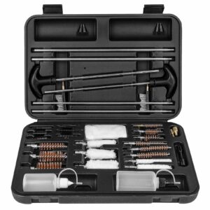 Premium imported Universal Gun Cleaning Kit from Curat Cart, featuring essential tools for effective firearm maintenance.