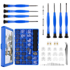 Premium imported Magnetic Eyeglass Repair Tool Kit from Curat Cart, featuring precision screwdrivers and accessories for effortless repairs.