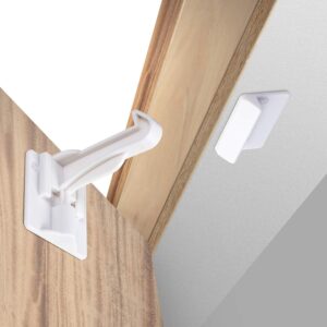 Premium imported Invisible Baby Proofing Cabinet Latch ensures safety and security for your little ones. Available at Curat Cart.
