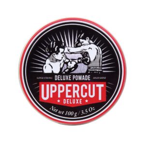Uppercut Deluxe Pomade for Men offers super strong hold and high shine. A premium import available at Curat Cart.