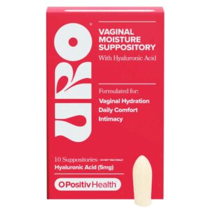 URO Vaginal Moisture Suppository offers premium hydration with hyaluronic acid for daily comfort and intimacy. Available at Curat Cart.