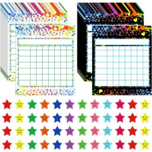 Utron Reward Chart for Kids with colorful designs and star stickers, a premium import available at Curat Cart.
