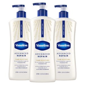 Vaseline Advanced Repair Body Lotion - Front Packaging With Key Benefits | Genuine Imported Product