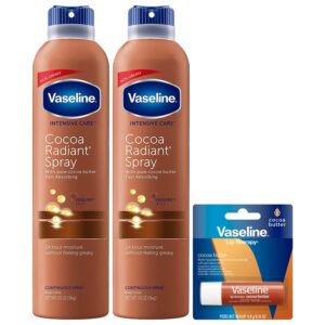 Discover Vaseline Cocoa Radiant Body Lotion, a premium import for 24-hour moisture from Curat Cart, enhancing skin without greasiness.