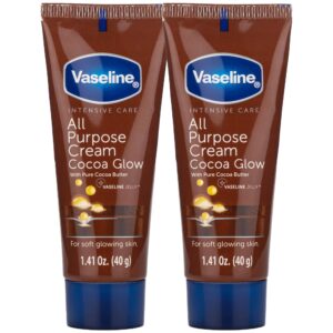 Discover Vaseline Cocoa Glow Cream 2-Pack, a premium import for soft, glowing skin. Available at Curat Cart.