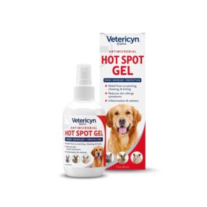 Vetericyn Plus Dog Hot Spot Gel offers premium imported relief for scratching and skin irritation. Available at Curat Cart.