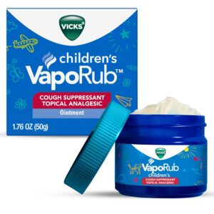 Vicks Children's VapoRub - Front Packaging And Top View | Genuine Imported Product