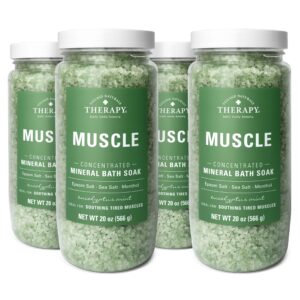 Experience soothing relief with Village Naturals Muscle Bath Soak, a premium imported mineral soak available at Curat Cart.