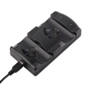 VSEER PS3 Controller Charging Dock - Top View With Charging Ports Visible | Genuine Imported Product