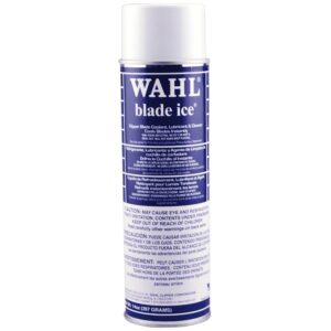 Wahl Professional Blade Ice Spray, a premium imported clipper lubricant, ensures optimal performance. Available at Curat Cart.