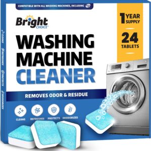Premium imported Washing Machine Cleaner Tablets from Curat Cart, effectively removing odor and residue for all washing machines.