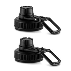 Premium imported Wide Mouth Sports Water Bottle Cap with ergonomic design for easy hydration. Available at Curat Cart.