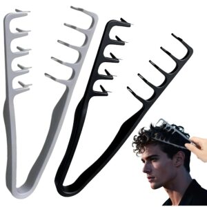 Discover the premium imported Wide Tooth Comb Set, perfect for detangling hair with ease. Available at Curat Cart.