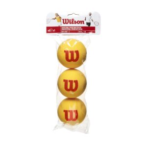 Wilson Starter Foam Tennis Balls, Yellow - Detailed View 1 | Authentic Curat Cart Stock