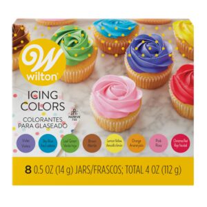 Wilton 8-Count Icing Colors for Cakes & - Detailed View 1 | Authentic Curat Cart Stock