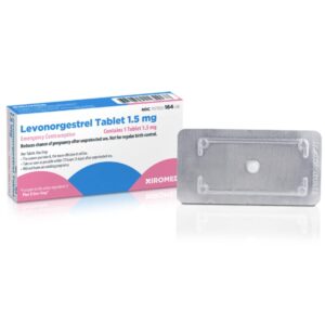 Xiromed Emergency Contraceptive Pill, premium import from Curat Cart, ensures effective pregnancy prevention. Order now.