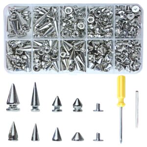 Discover the XKCWXY Goth Punk Spikes Kit, a premium import, ideal for adding edgy style to your projects. Available at Curat Cart.