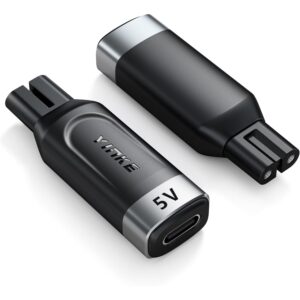 Discover the premium imported Yinke Type-C Shaver Adapter, perfect for efficient charging. Available at Curat Cart.